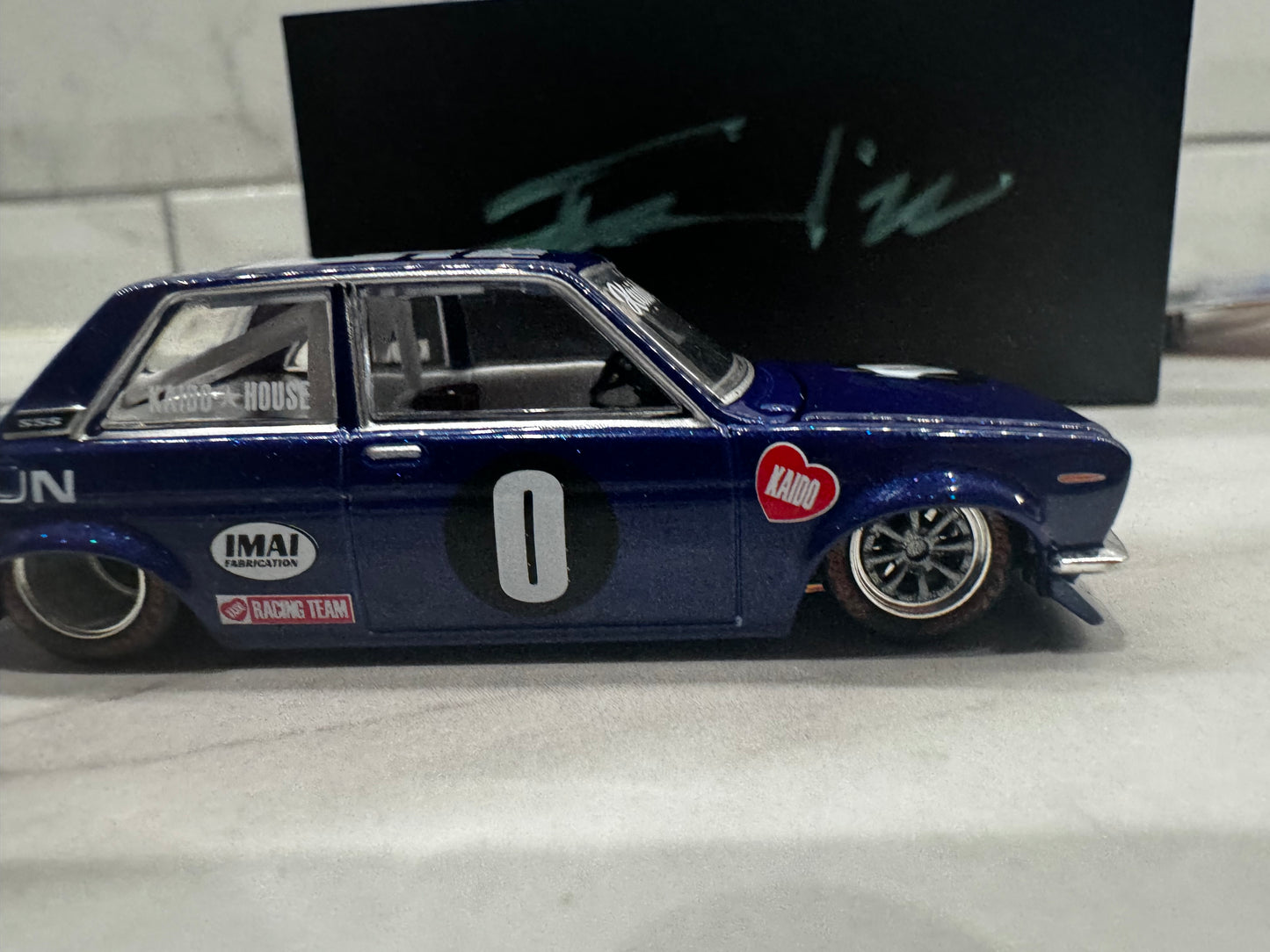 Mini GT x Kaido House Datsun 510 Pro Street BLKLTD #3 - Limited #119/300 + Pins April 2022