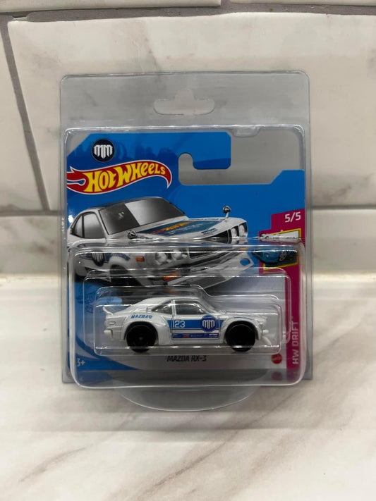 Hot Wheels Mazda RX-3 Short Card Super Treasure Hunt 2022