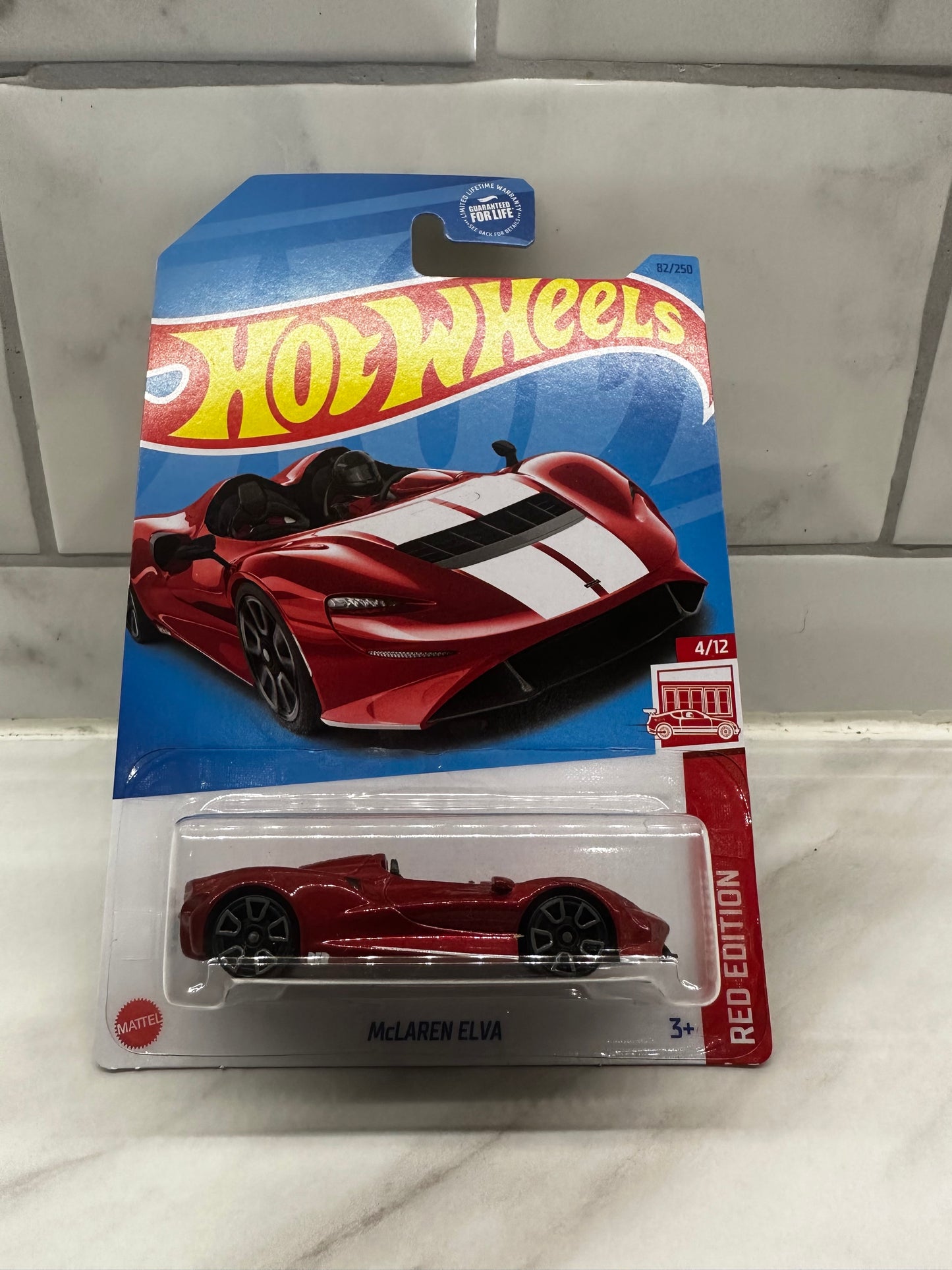 Hot Wheels McLaren Elva Red Edition