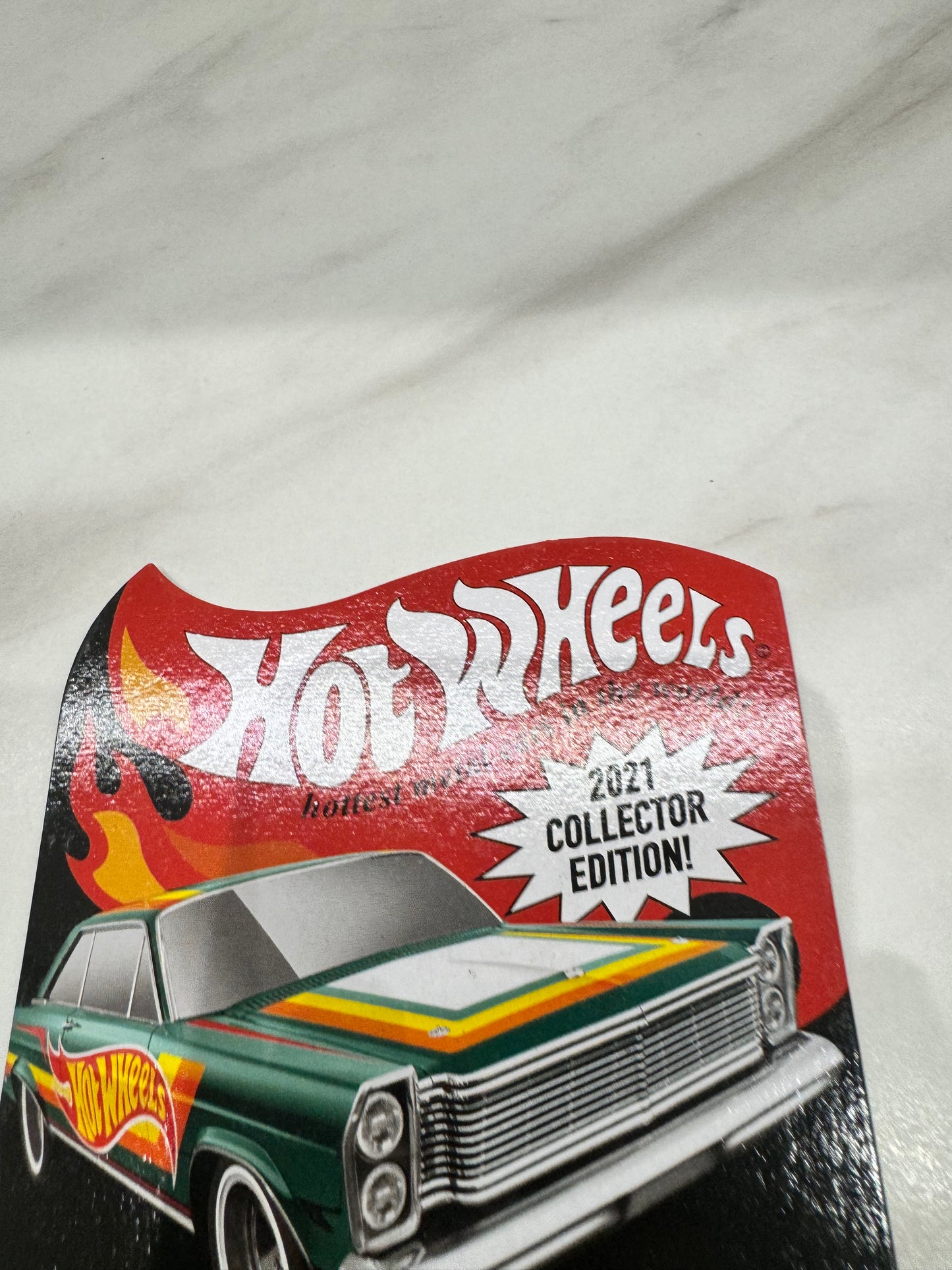 2021 HOT WHEELS ‘65 FORD GALAXIE GREEN COLLECTOR EDITION KROGER MAIL-IN RLC