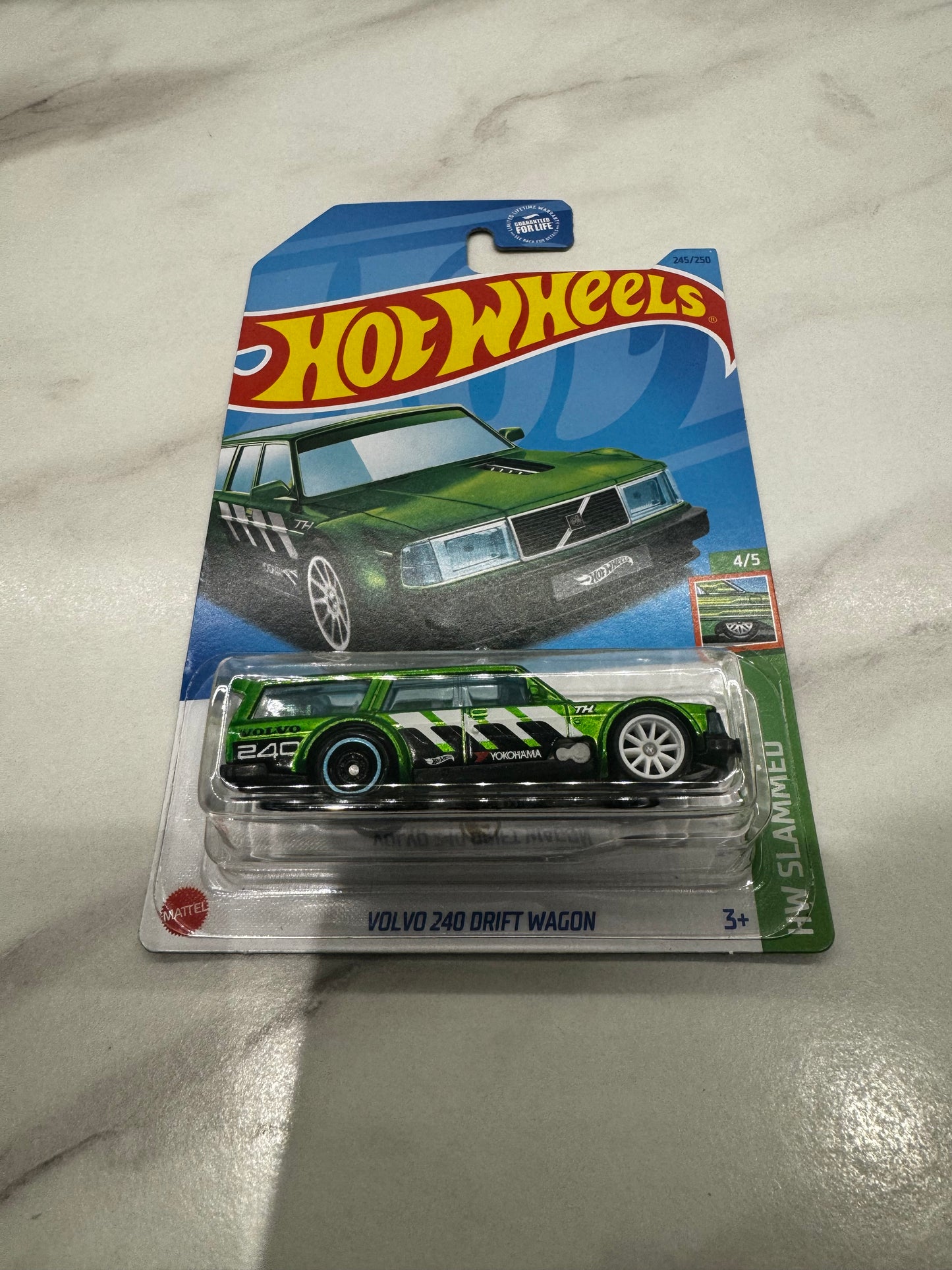 Hot Wheels Volvo 240 Drift Wagon Long Card Super Treasure Hunt 2023