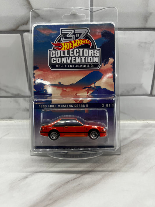 Hot Wheels 1993 Ford Mustang Cobra R 2/3 37th Collectors Convention 4461/6200