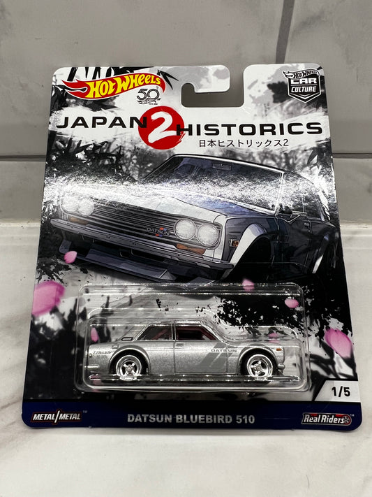 Hot Wheels Datsun bluebird 510 Japan Historics 2