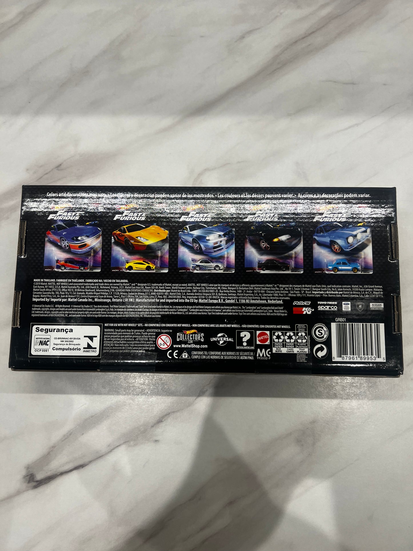 Hot Wheels Fast & Furious Fast Imports Box Set SEALED