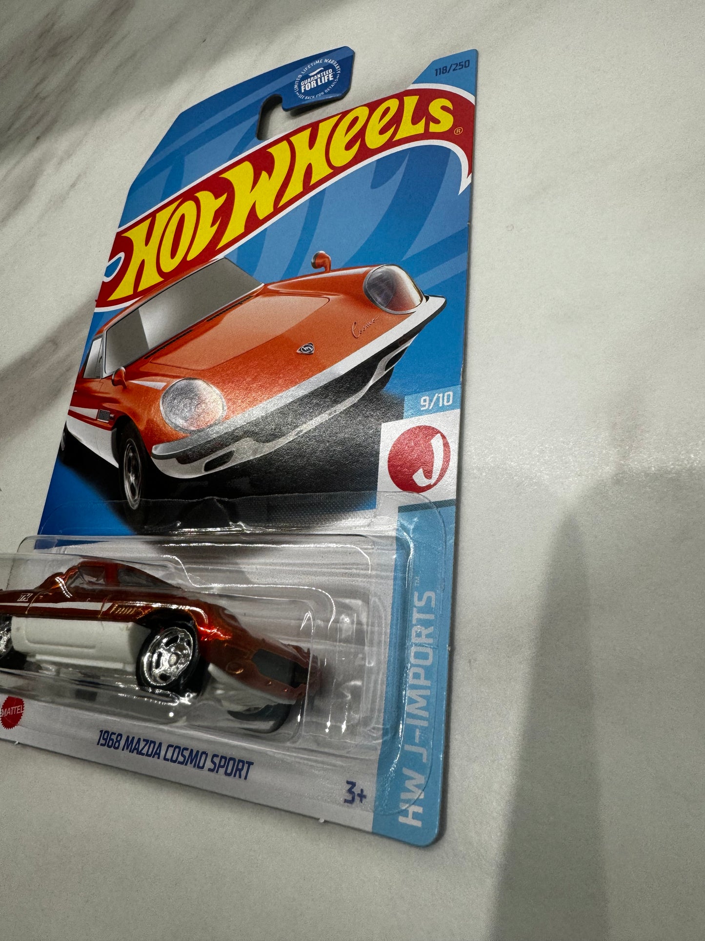 Hot wheels 1968 Mazda Cosmo Sport Super Treasure Hunt