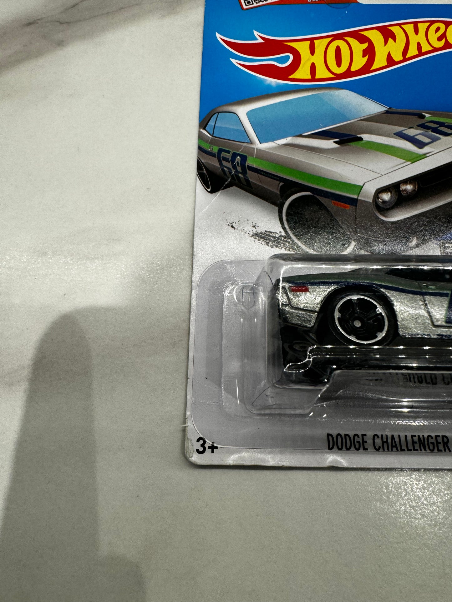 Hot Wheels Dodge Challenger Concept Zamac Long Card