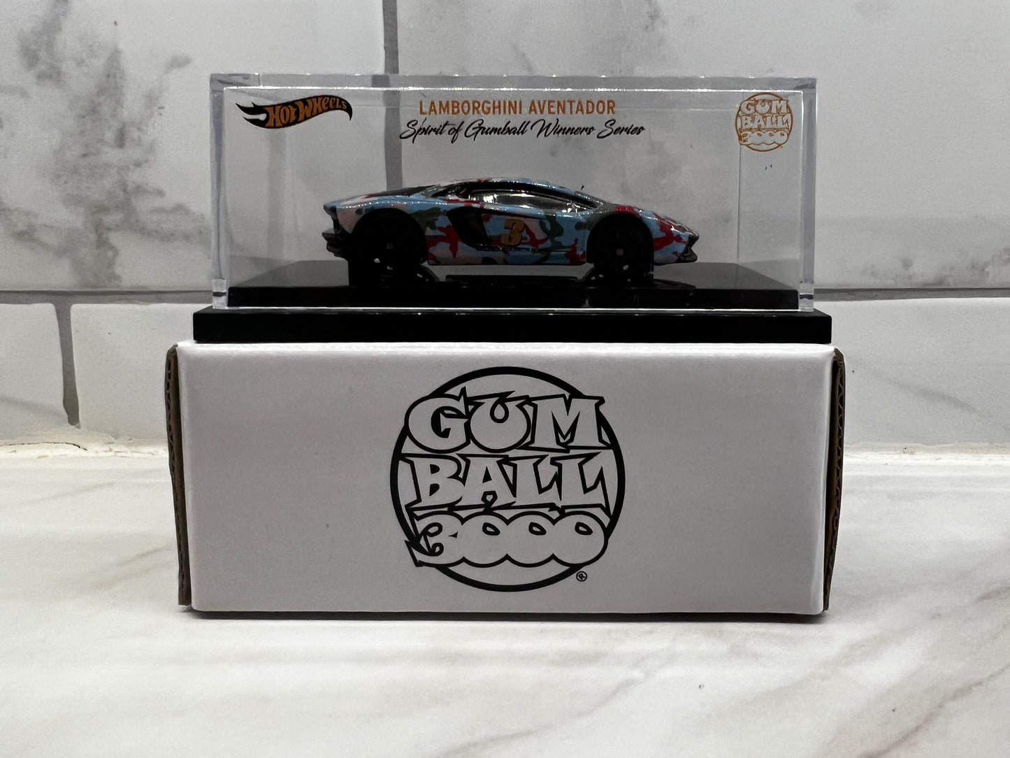 Hot Wheels RLC Gumball 3000 Lamborghini Aventador LP 700 Red Line Club 2019 NEW