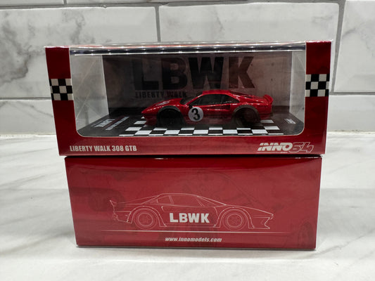 Inno64 LBWK 308 GTB Red 1/64