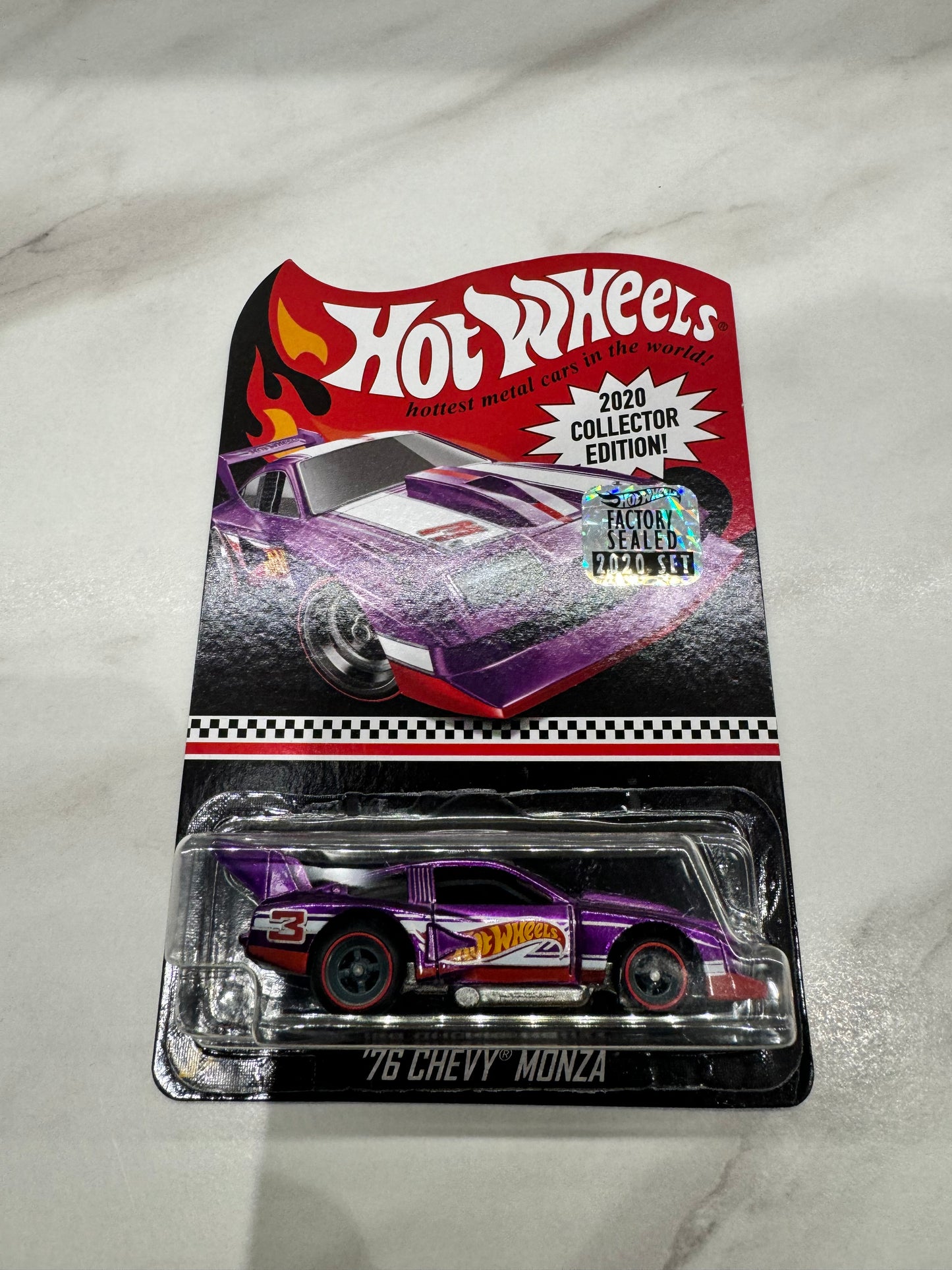 Hot Wheels 2020  Mail-in Exclusive Kroger 76 Chevy Monza Factory Sealed