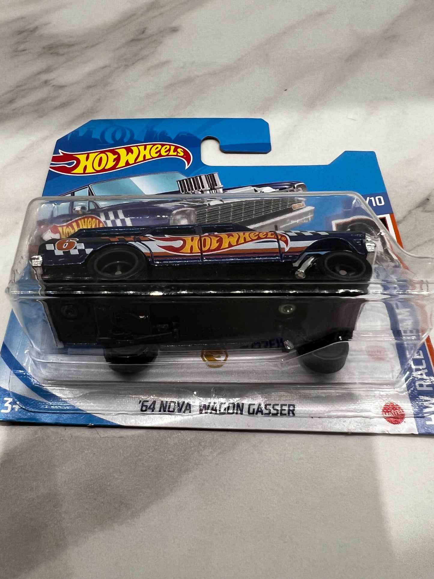 Hot Wheels 64 Nova Wagon Gasser Short card Super Treasure hun