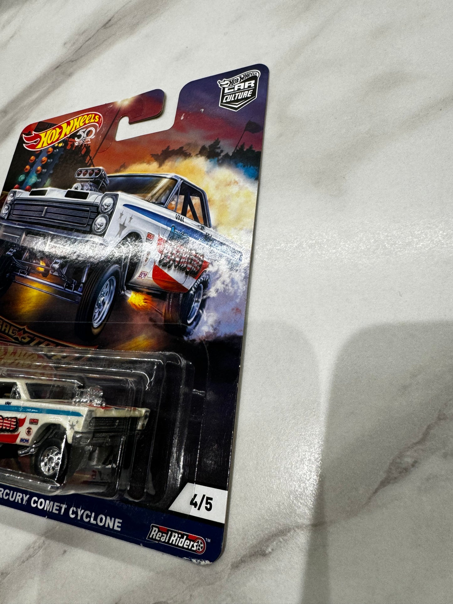 Hot Wheels '65 Mercury Comet Cyclone Drag Strip Demons 4/5 Car Culture Premium