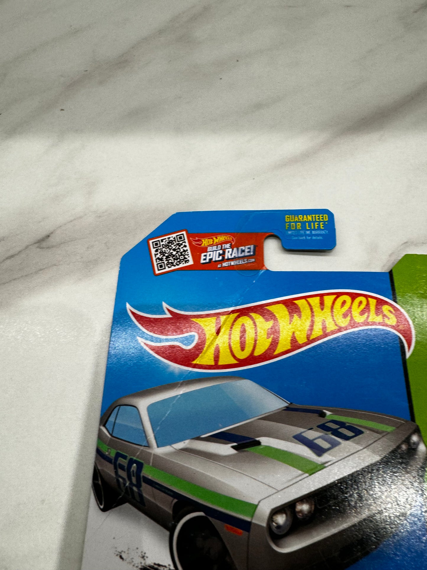 Hot Wheels Dodge Challenger Concept Zamac Long Card