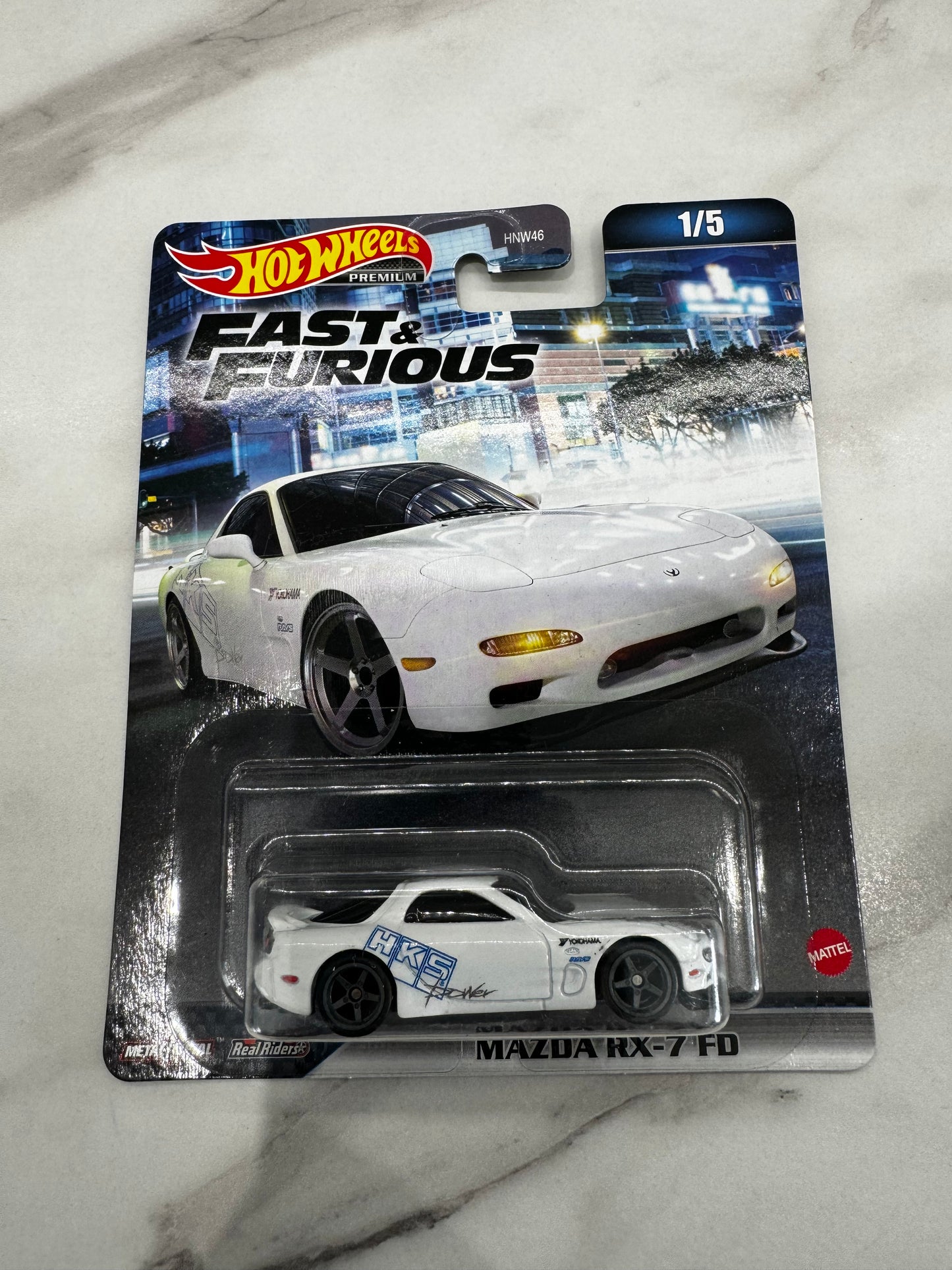 Hot Wheels Mazda RX7 FD Fast & Furious 1/5