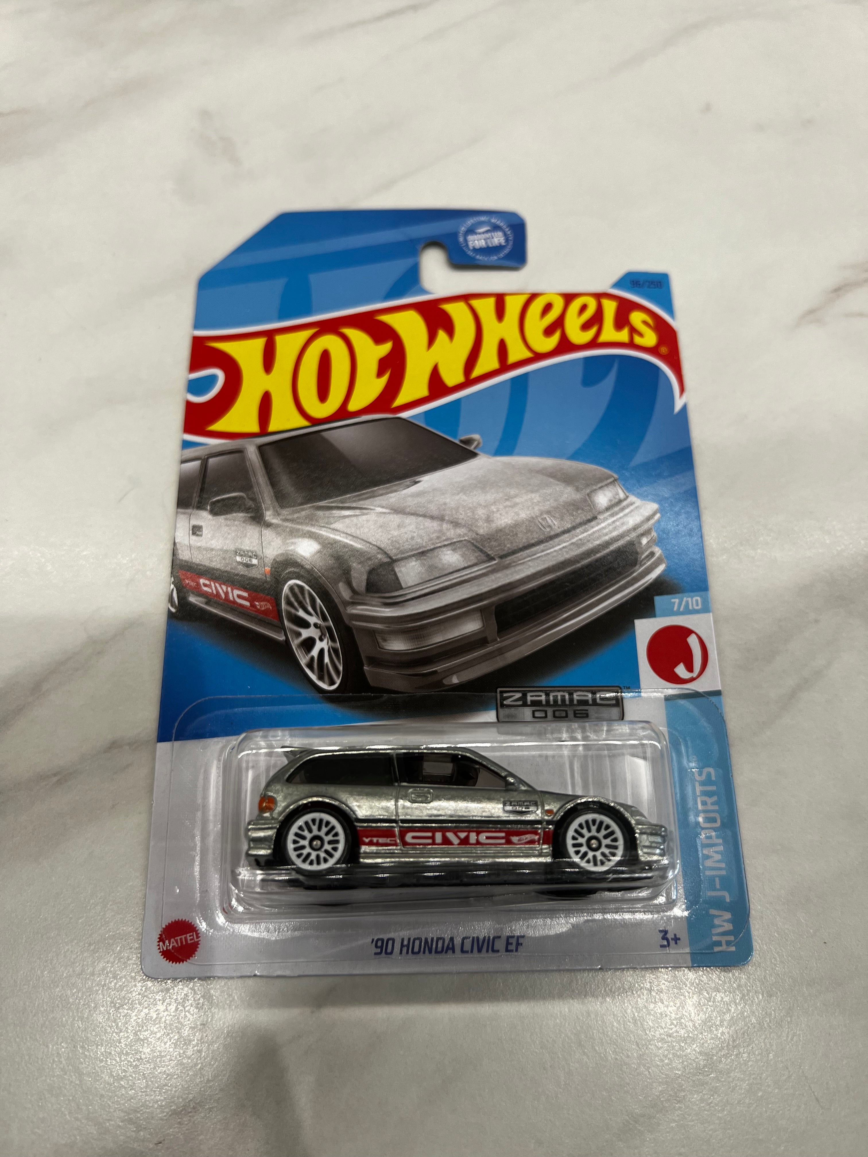 HOT deals WHEELS 2023 ZAMACS 90 HONDA CIVIC EF