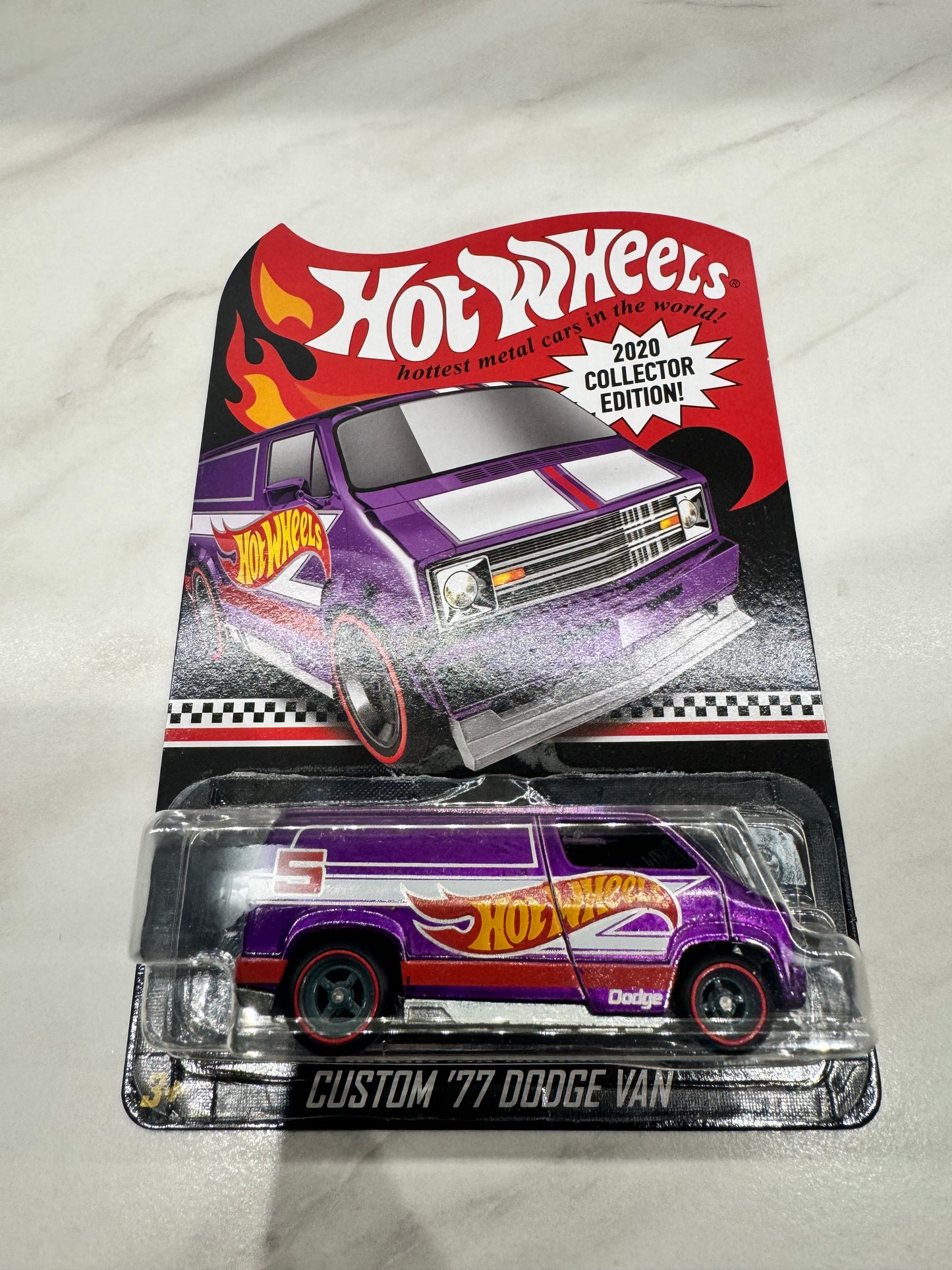 Hot Wheels Custom '77 Dodge Van Kroger 2020 Mail-in Collectors Edition 1/64