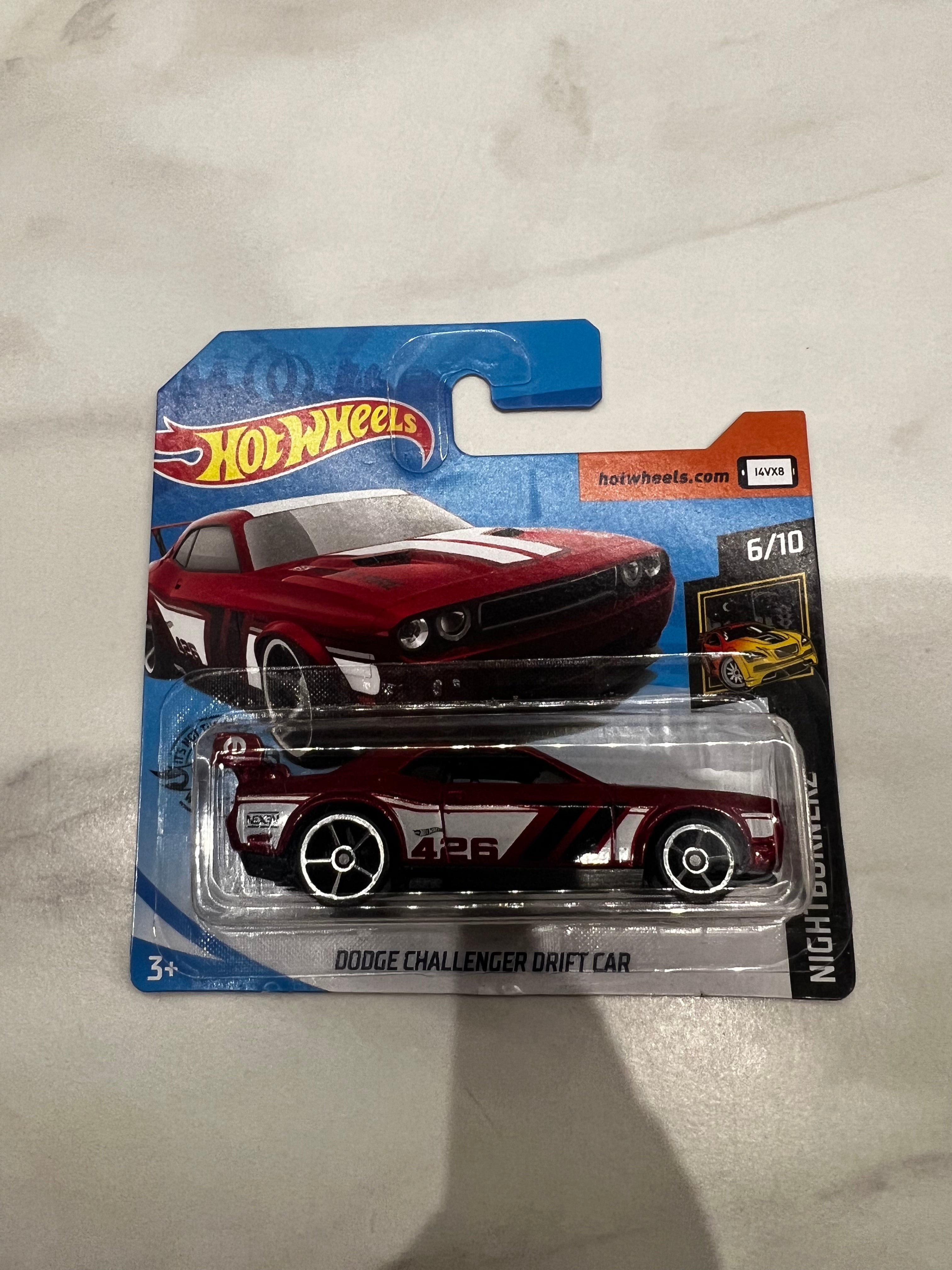 Dodge challenger drift cheap car hot wheels