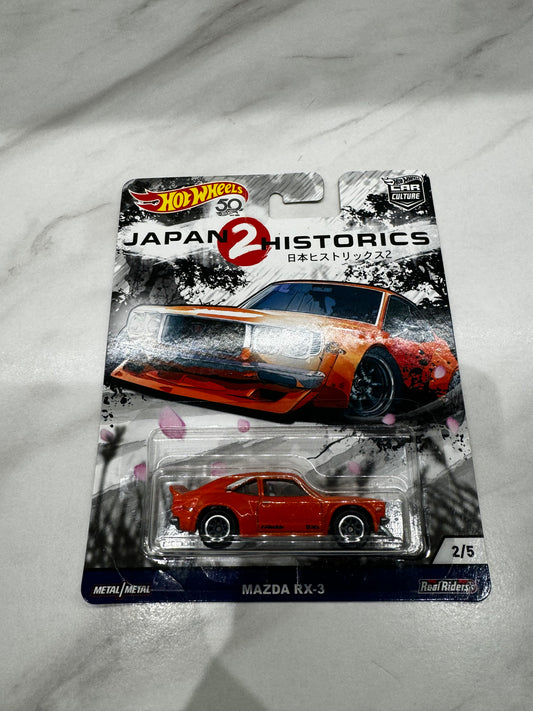 Hot Wheels Mazda RX-3  Japan Historics 2  2/5