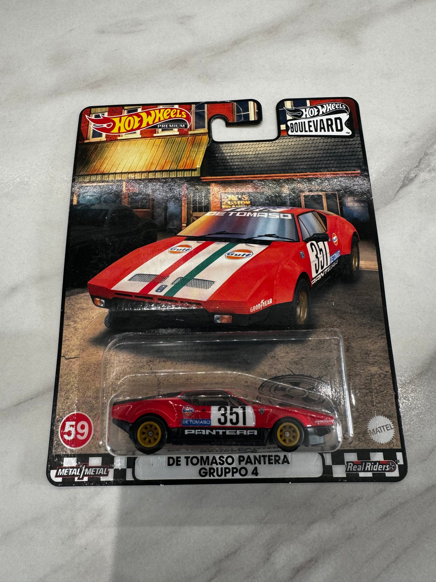 Hot Wheels DE Tomaso Panters Gruppo 4 Boulevard #59