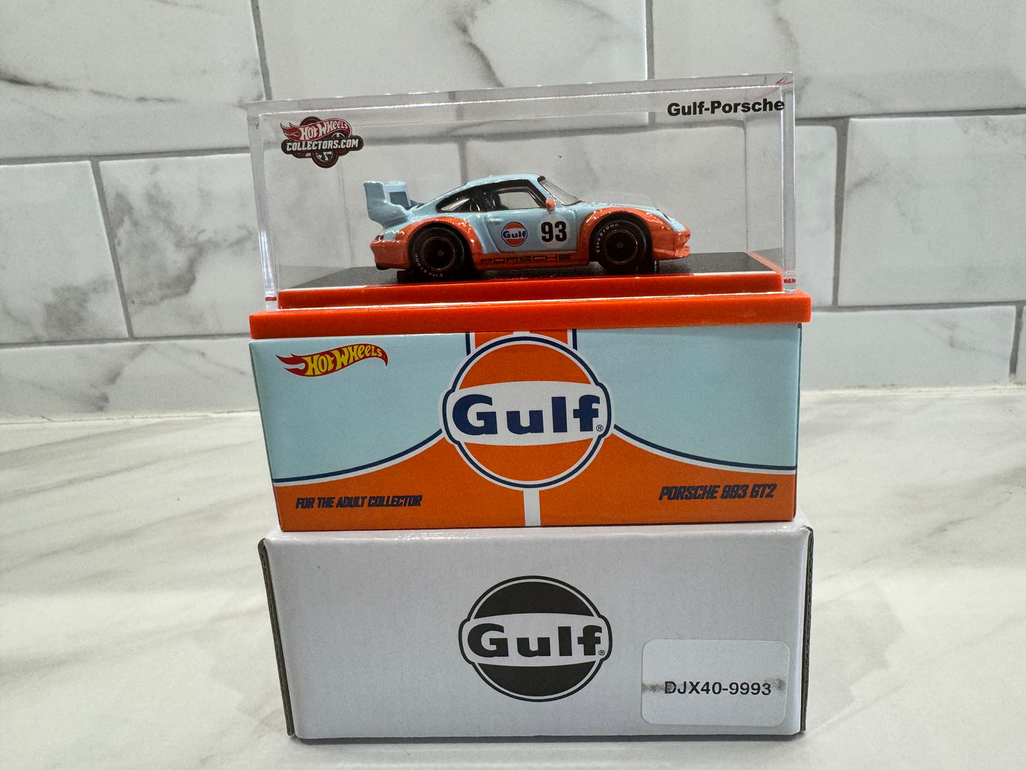 Hot Wheels RLC Gulf Racing Promo Porsche 993 GT2 #4974/6000 excellent