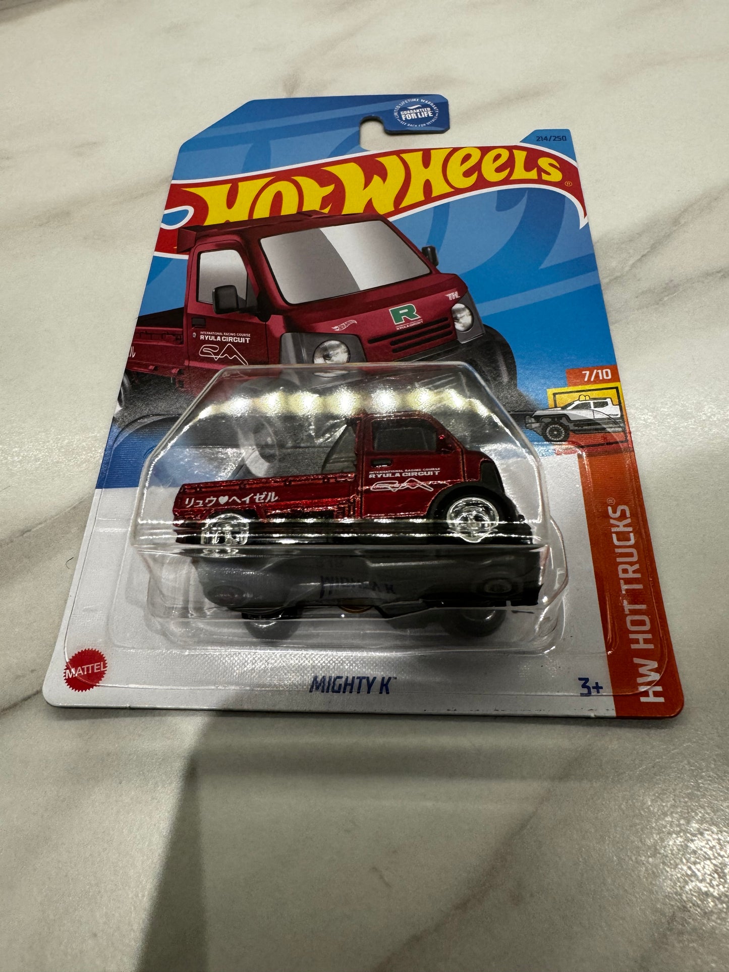 Hot Wheels Might K Long Card Super Treasure Hunt 2023