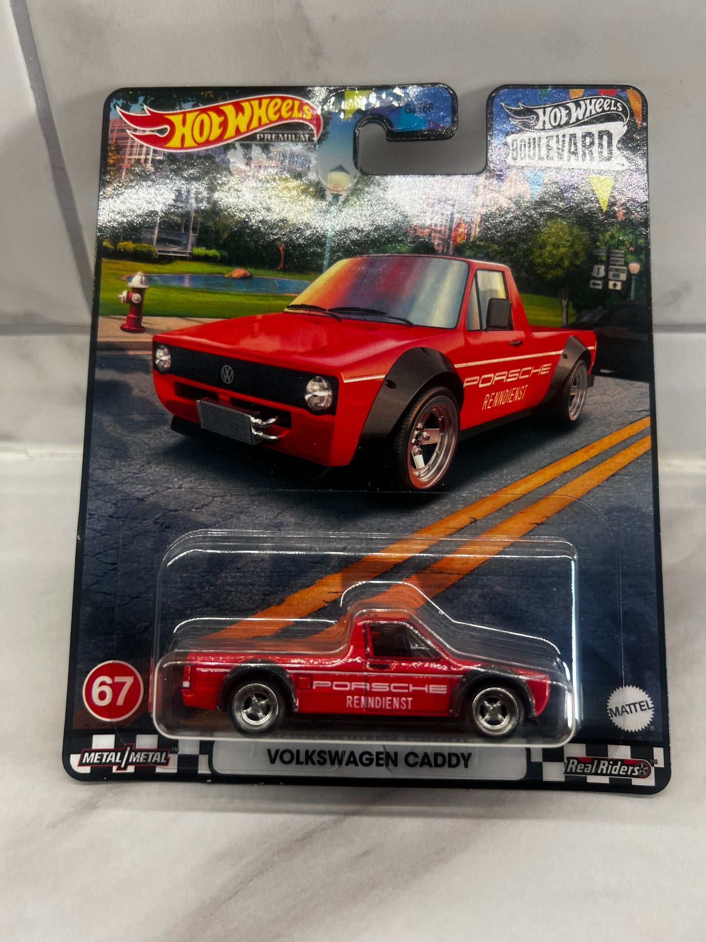 Hot Wheels Volkswagen Caddy 67 Boulevard Real Riders