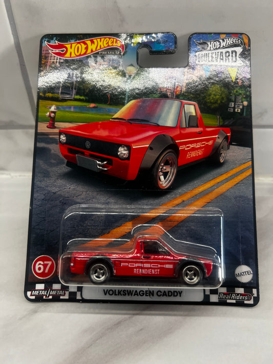 Hot Wheels Volkswagen Caddy 67 Boulevard Real Riders