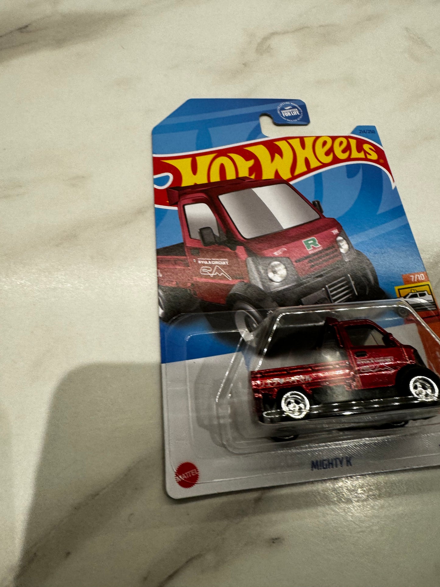 Hot Wheels Might K Long Card Super Treasure Hunt 2023