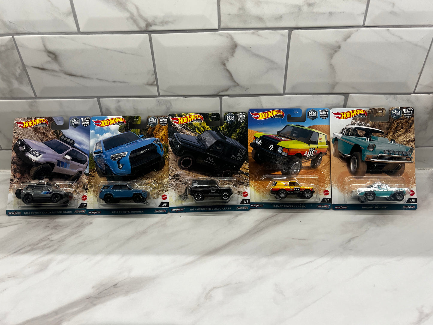 Hot Wheels Car Culture HW OFF ROAD Full set New