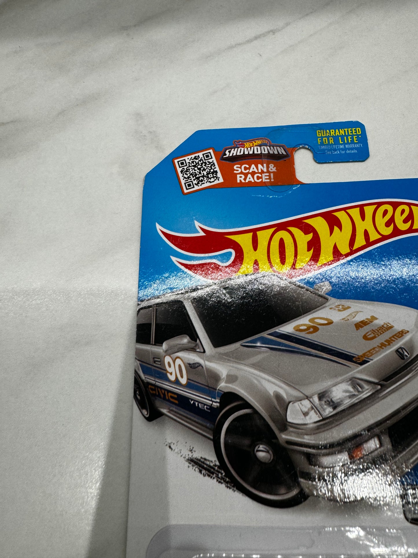 Hot Wheels 90 Honda Civic EF Zamac Workshop