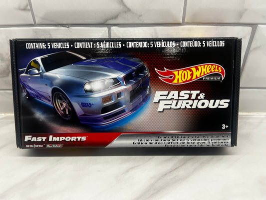 Hot Wheels Fast & Furious Fast Imports Box Set SEALED