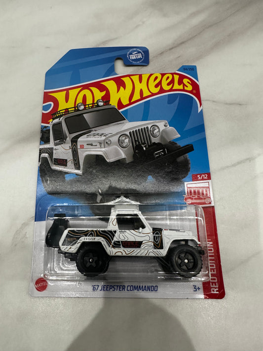 Hot Wheels 57 Jeepster Commando Red Edition