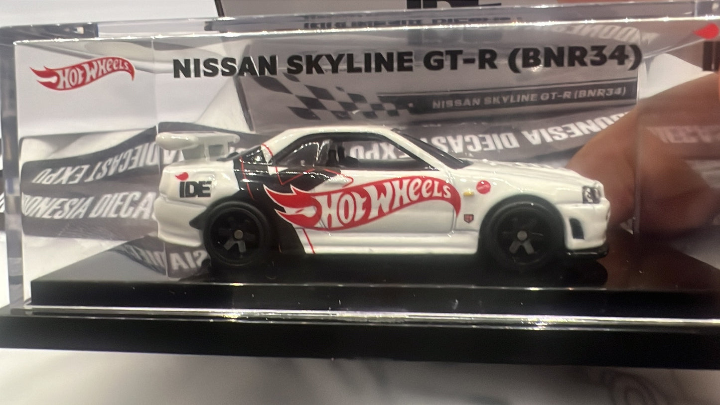 Hot Wheels 2023 Nissan Skyline R34 Indonesia Diecast Expo 38/200