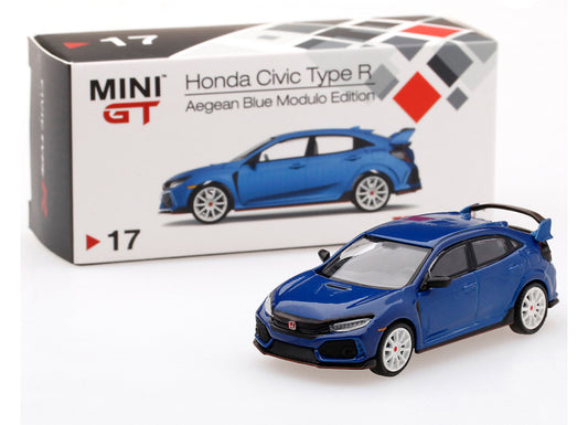 Mini GT Honda Civic Type R (FK8) Modulo Edition Blue (1/64) (17)