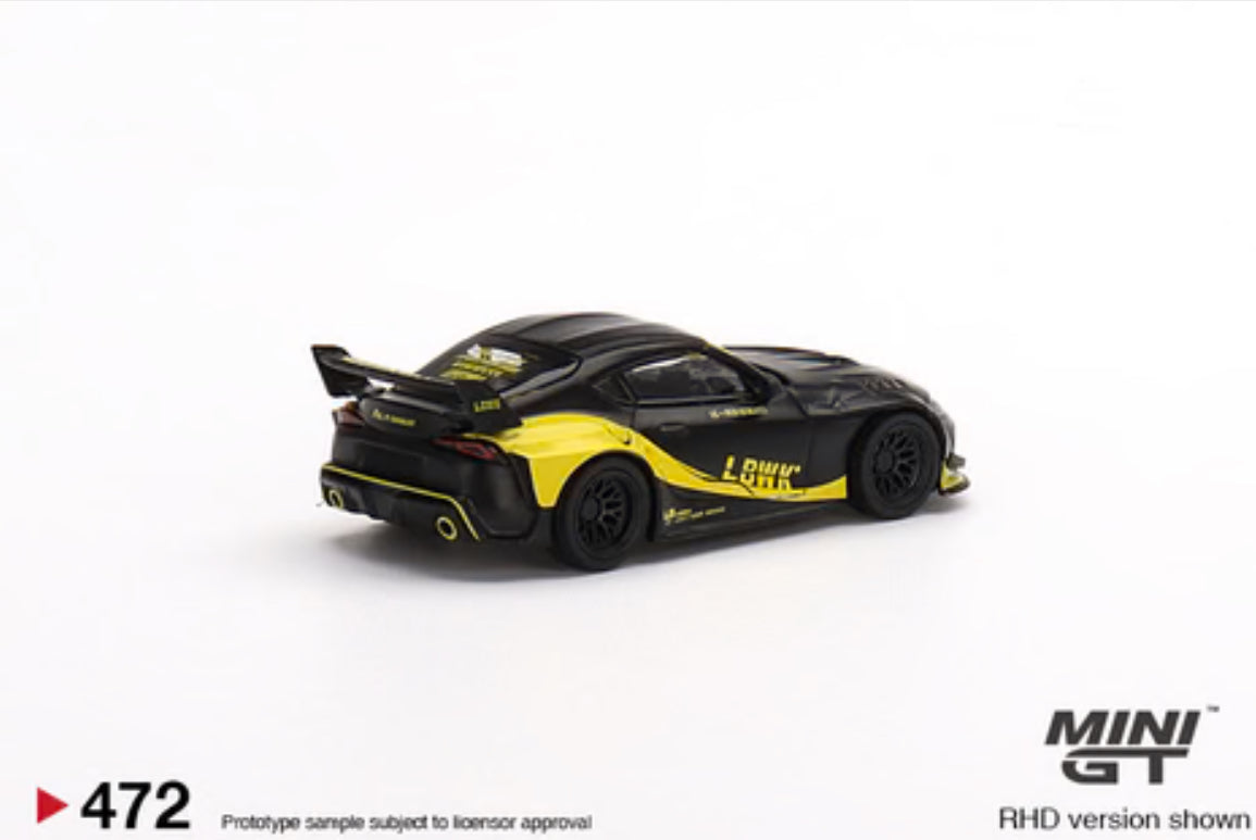 Mini GT 1:64 Toyota GR Supra LB-Works Matte Black #472