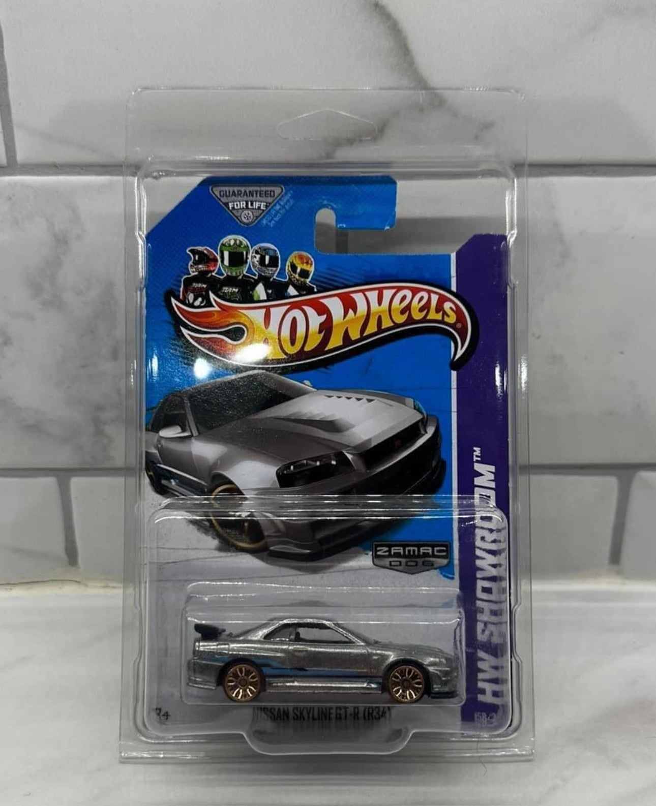 Hot Wheels Nissan Skyline R34 ZAMAC