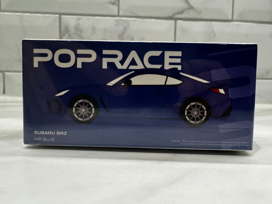 POP RACE Subaru BRZ WR Blue 1:64 Scale PR64SBRZBL01