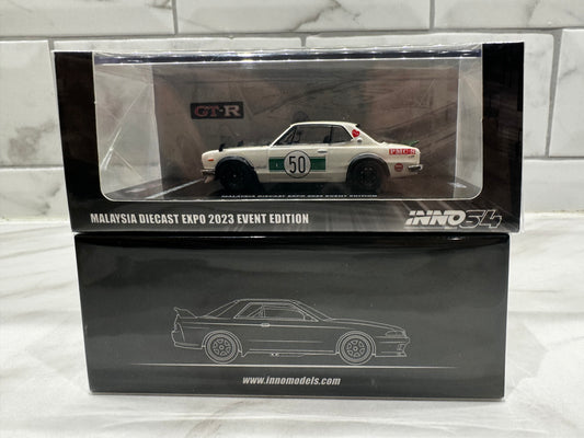 INNO64 Nissan Skyline 2000 GT-R KPGC10 White MDX 2023 (1/64)