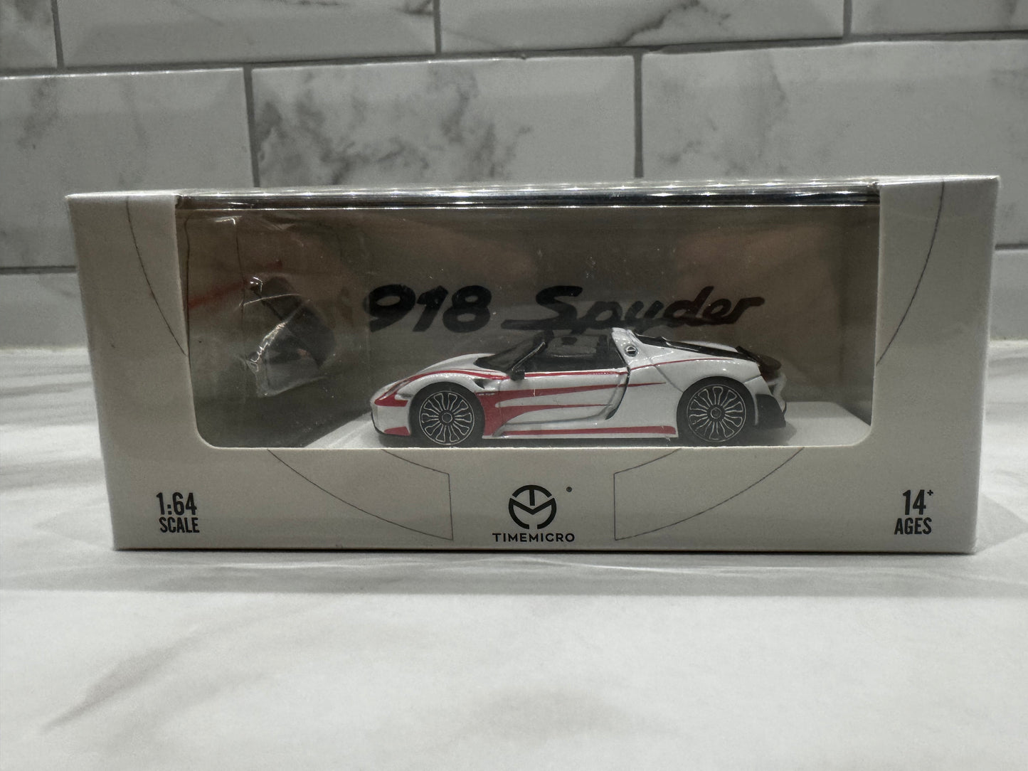 TIME MICRO Porsche 918 Spyder with figure