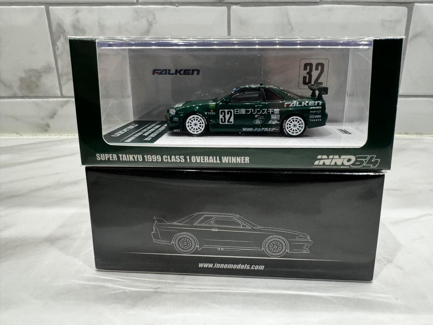 INNO64 Nissan Skyline GT-R (R34) - #32 "Prince Chiba Falken" Super Taikyu 1999 Class 1 Overall Winner