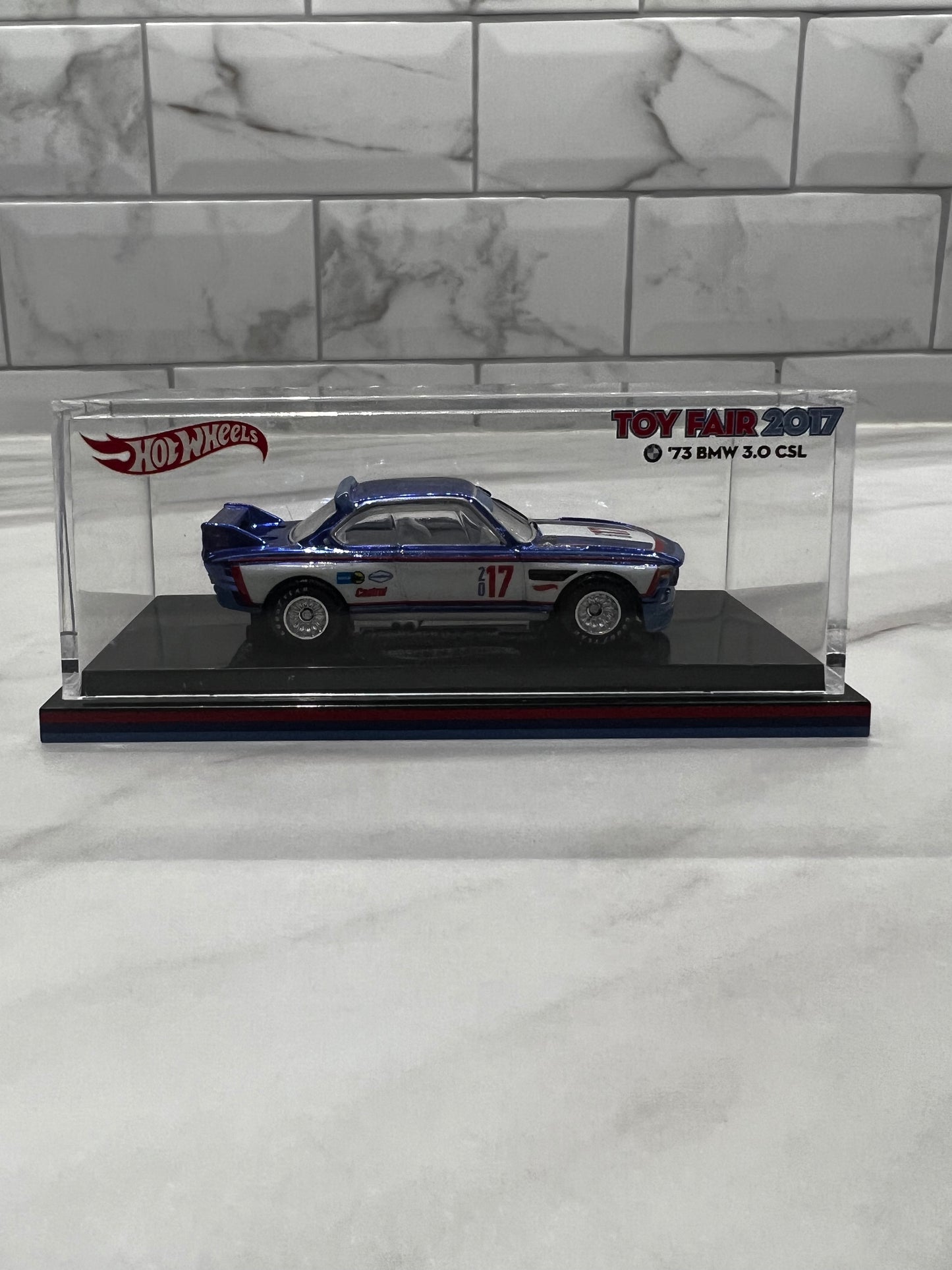 HOT WHEELS TOY FAIR 2017 RARE '73 BMW 3.0 CSL