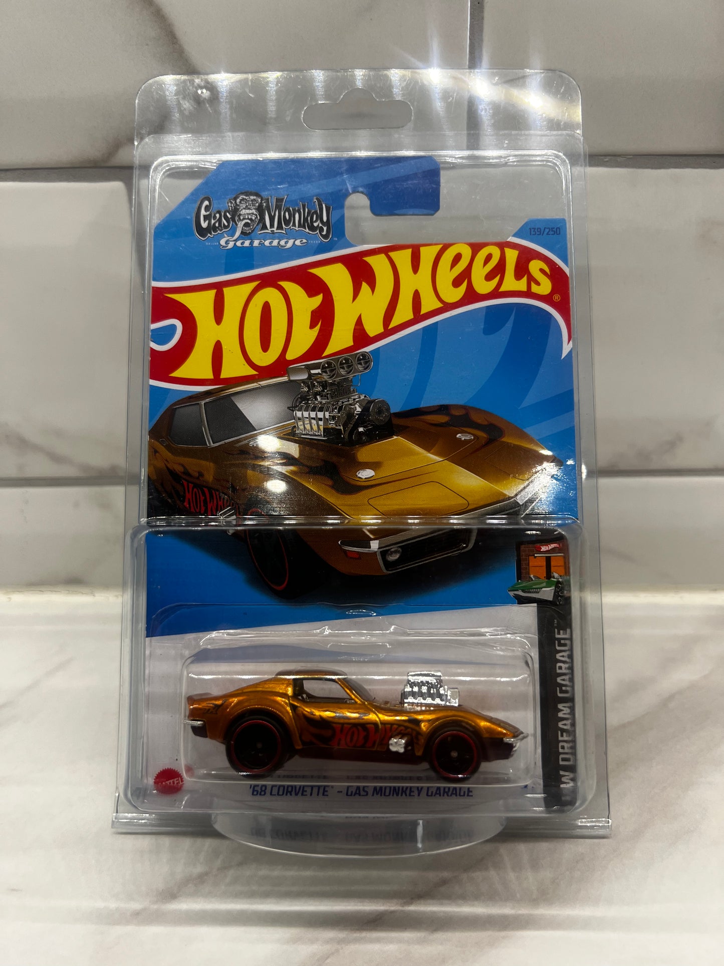 Hot Wheels 67 Corvette GAS MONKEY GARAGE Super Treasure Hunt 2023