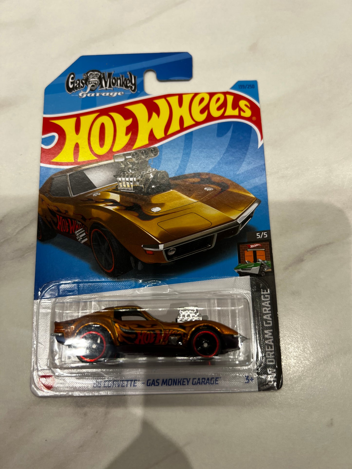 Hot Wheels 67 Corvette GAS MONKEY GARAGE Super Treasure Hunt 2023