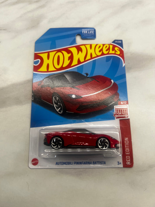 Hot Wheels Automobili Pininfarina Battista Red Edition