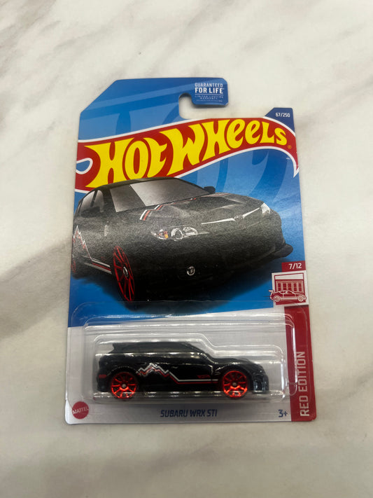 Hot Wheels Target Red Edition Subaru WRX STI