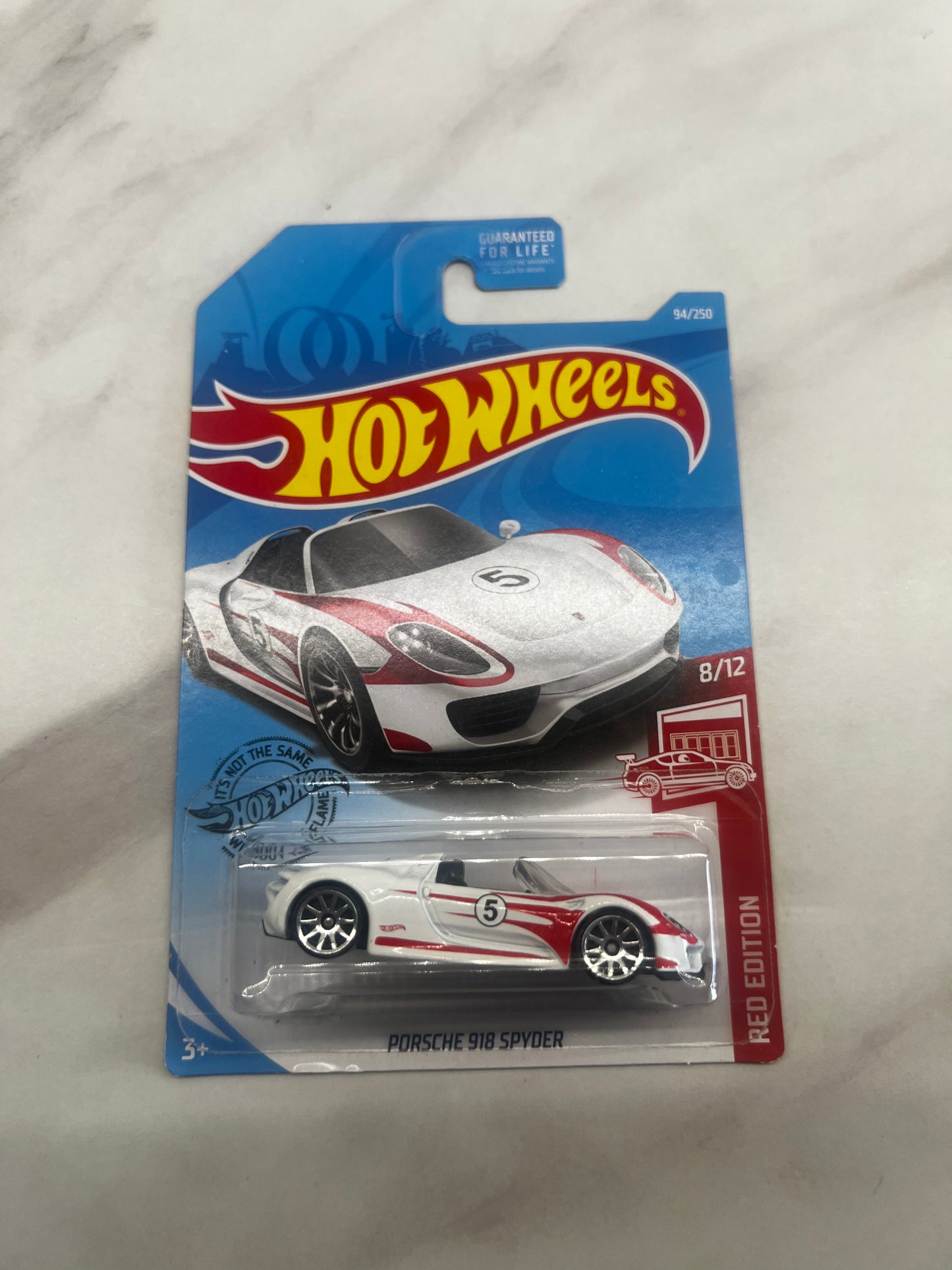 2019 Hot Wheels #94 Red Edition Porsche 918 Spyder Target Exclusive