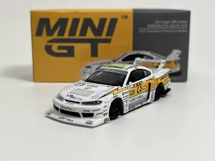 Mini GT LB-Super Silhouette Nissan S15 Silvia #23 Goodwood 2002 (1:64) (618)