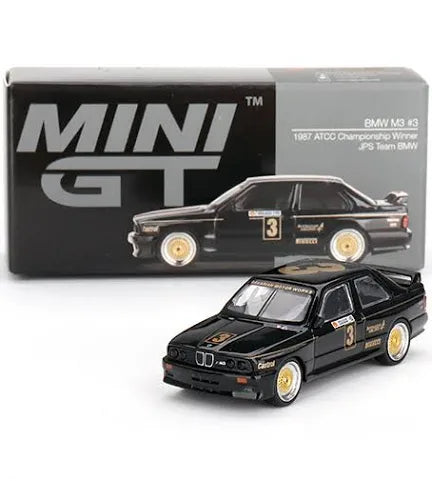 Mini GT BMW M3 #3 JPS Team 1987 ATCC Championship (1:64) (608)