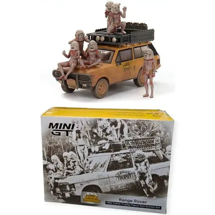 Mini GT Range Rover 1982 Camel Trophy Papua New Guinea Set (MGTS0006)