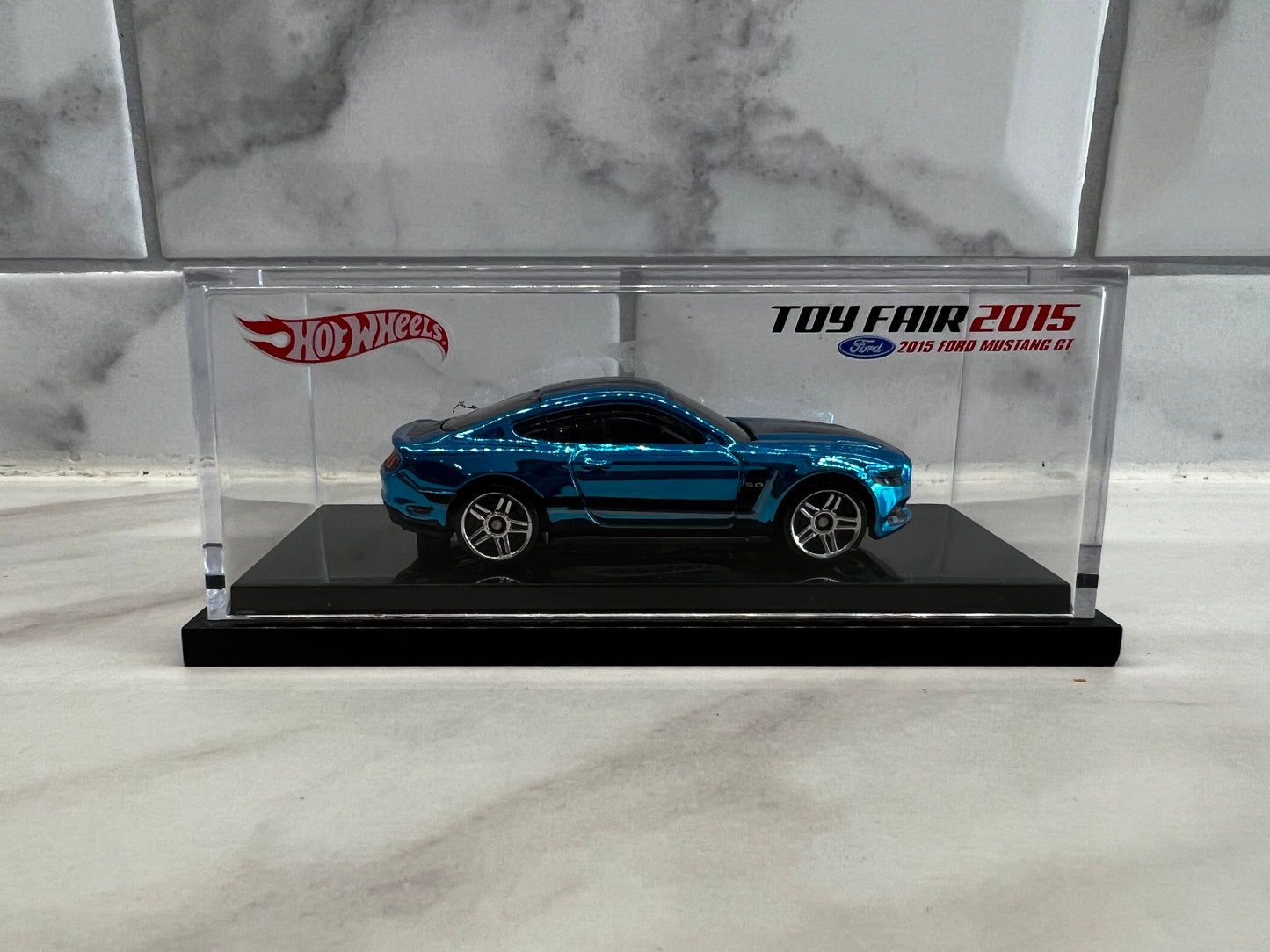 Hot Wheels Toy Fair Exclusive 2015 Ford Mustang GT VERY RARE!