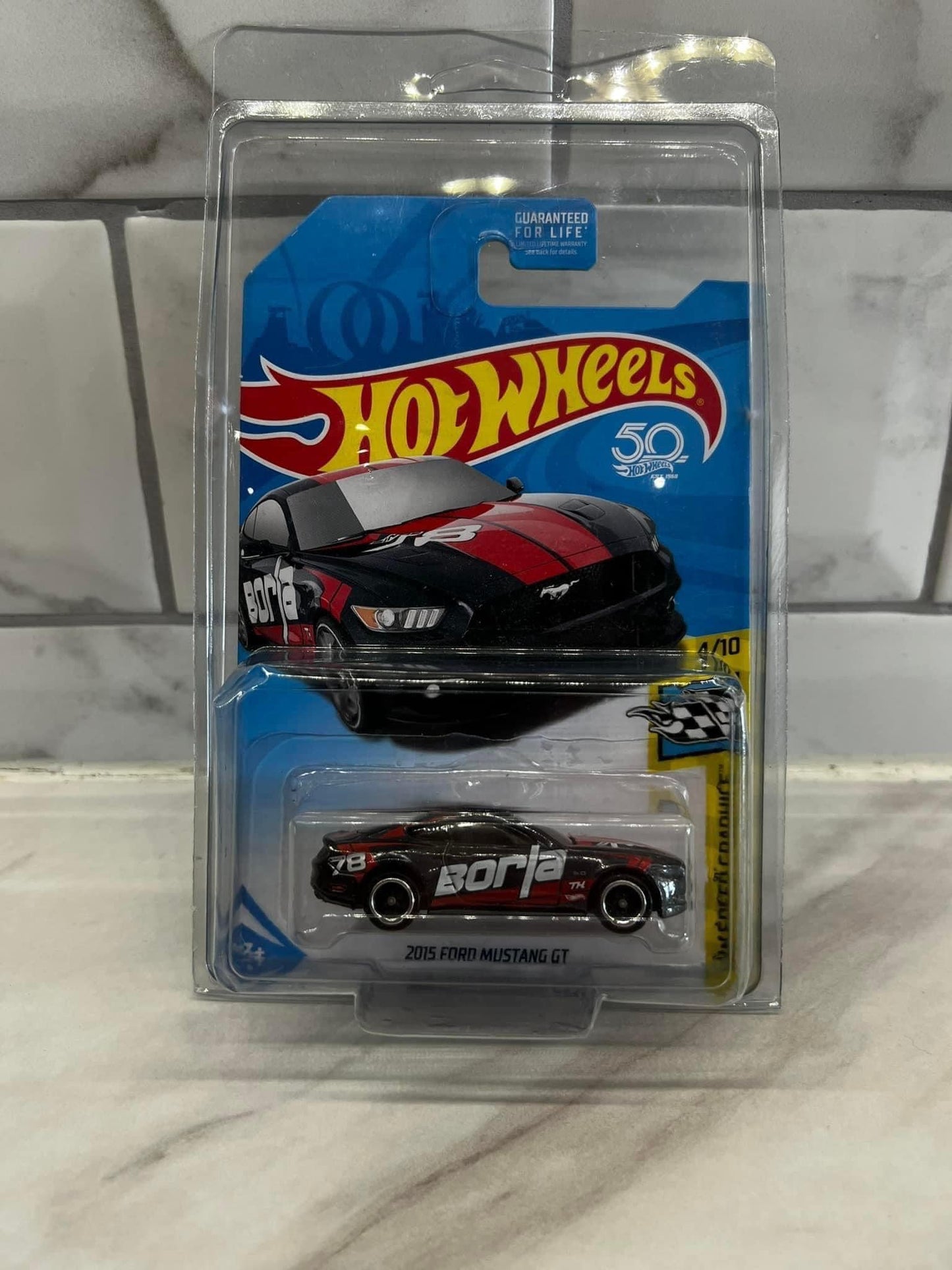 Hot Wheels 2015 Ford Mustang Super Treasure Hunt